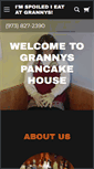 Mobile Screenshot of grannyspancakehouseandgrill.com